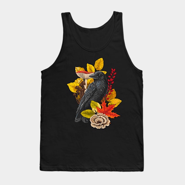 Autumn raven 2 Tank Top by katerinamk